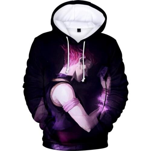 New Hunter X Hunter Hisoka Hoodies 3D Print Men/Women 2019 Hot Anime Hooded Casual Sweatshirt 3D Hoodies Fashion Sweatshirts top