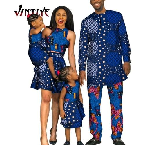2020 African family suit Suits for children and adults African clothing African mens clothing African womens clothing wyq534