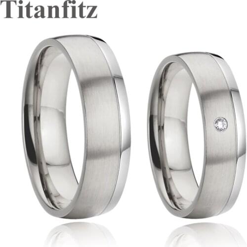 White Gold SIlver Color couple wedding rings for men and women 6mm LOVE Alliances marriage finger ring comfort fit