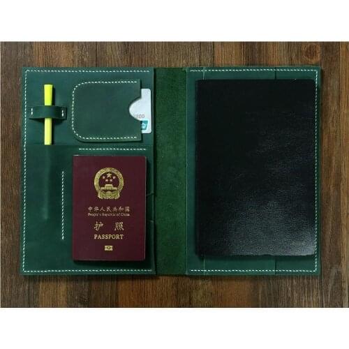 Personalized Turquoise A5 travel journey leather cover organizer / A5 notebook leather cover portfolio ipad mini cover