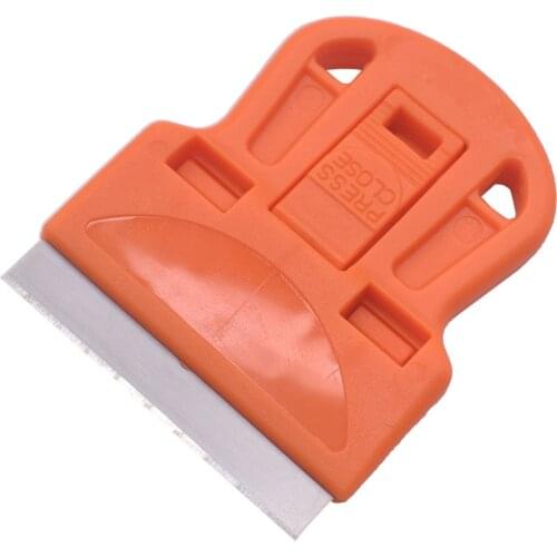 Plastic Handle Tinting New Style Tool Razor Scraper Ceramic Glass Oven Window Spatula Flooring Tools Squeegee Clean Scraper