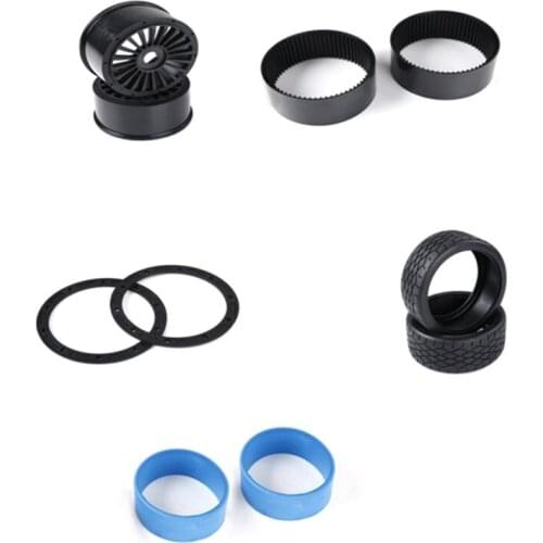 Plastic wheel hub & tire skin & inner foam and Lock ring & Wheel support for 1/5 Rovan ROFUN F5 MCD XS-5 TRuck rc car parts