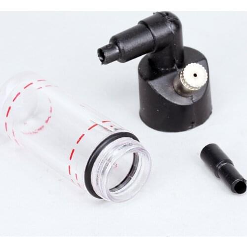 Industrial Sewing Machine Spare Parts M-034 M-035 Oil Tank And Oil Tank Cap For KM Round Cutting Machine