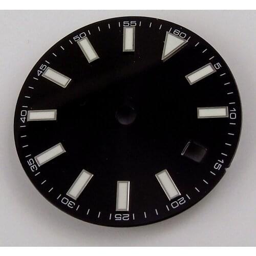29mm Sterile Watch Dial Watch Date Window Fit For Miyota 8215 821A 8205 Movement