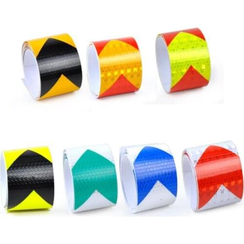 5cm*3m Bike Reflective Stickers Cycling Fluorescent Reflective Tape MTB Bicycle Adhesive Tape Safety Decor Sticker Accessories