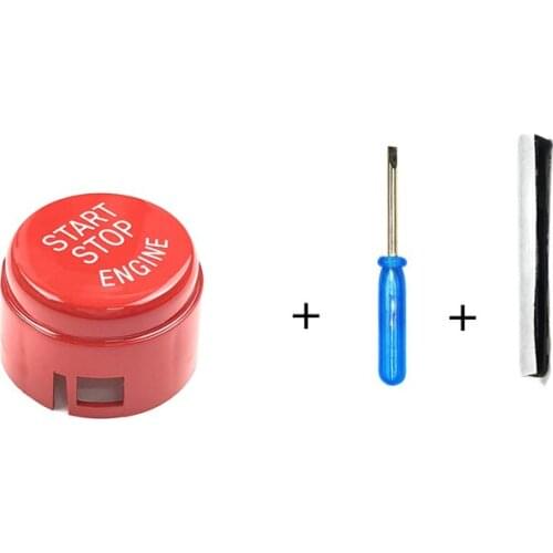 Engine Start Stop Push Button Switch Cover For BMW 5 6 7 F01 F02 F10-F12 2009-13