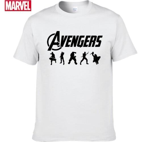 Marvel The Avengers Mens Woman T-shirts cotton graphic t shirts Summer Short sleeve tee womens t-shirt 2021 Tops #12