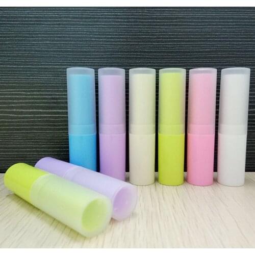 150 x 4g Cosmetics Empty Lipstick Plastic Lip Balm Tubes 4ml DIY Makeup Container Sample Lip Protector Pomade Cream Bottles