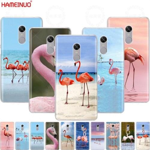 HAMEINUO Beautiful Flamingo Cover phone Case for Xiaomi redmi 5 4 1 1s 2 3 3s pro PLUS redmi note 4 4X 4A 5A