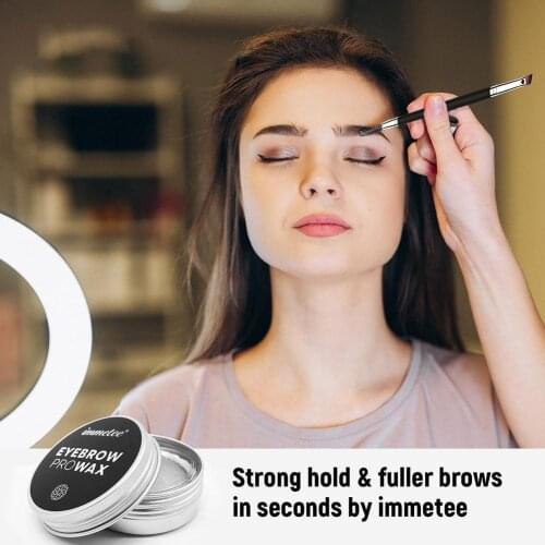 Eyebrow Styling Soap With Brush Brow Shape Fixer Long-Lasting Waterproof Eye Makeup Gel Wax Double Head Brush Pencil Tools