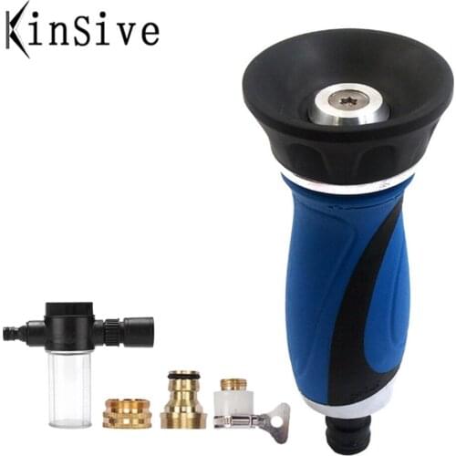 Garden Hose Nozzle Water Guns High Pressure Car Washer Sprayer Lawn Watering Sprinklers Gardening Tools Equipment Dropshipping