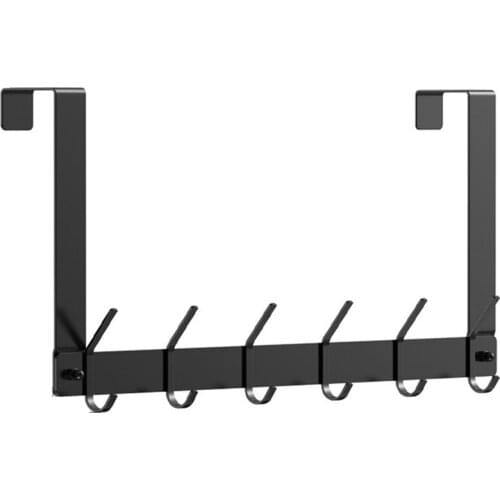 Stainless Steel Door Hanger Holder for Coat Robe Hat Clothes Towels Hanging,Bathroom Organizer Towel Rack