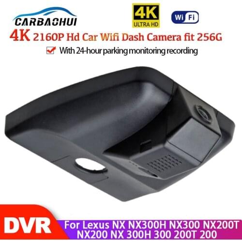 New! 4K Car DVR Wifi Video Recorder Dash Camera Night vision Full HD For Lexus NX NX300H NX300 NX200T NX200 NX 300H 300 200T 200