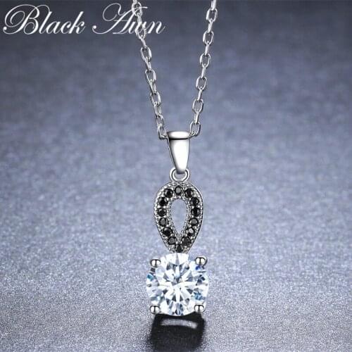 2021 New Casual Arrive 925 Sterling Silver Fine Jewelry Trendy Flower Engagement necklaces & pendants for Women K012