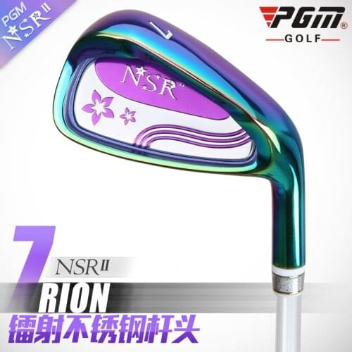 NewPGM Brands! Golf Graphite clubs ladies 7 irons NSR second generation stainless steel Women Sports Right Handed club heads