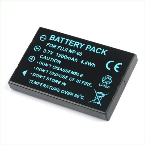 NP-60 Camera Battery For Drift HD HD170 Stealth HD720 For Kodak KLIC-5000 For Pentax D-Li2 For Ricoh DB-40 For Olympus LI-20B