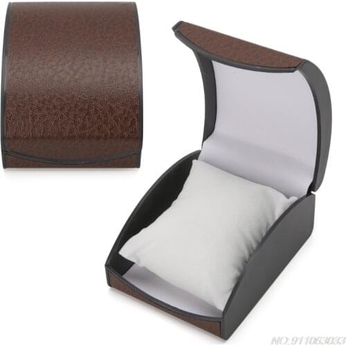 Luxury Wristwatch Box Display Case Gift For Jewelry Bracelet Faux Leather Holder N11 20 Dropshipping