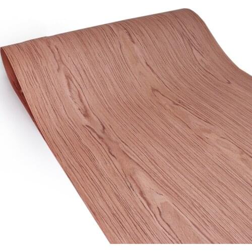 Technical 3FC Bubinga Wood Veneer Engineering Veneer E.V. 60cm x 250cm 0.2mm thick C/C