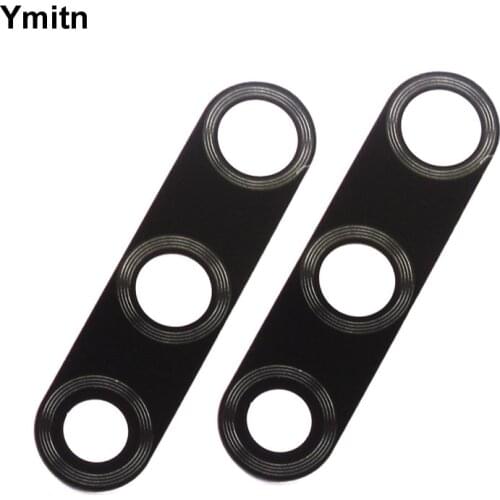 2Pcs New Ymitn Housing Back Rear Camera Glass Lens With Adhesive For Huawei Honor 20i