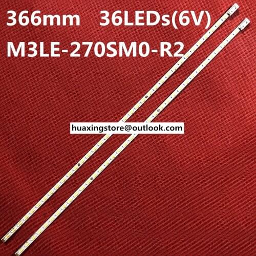 LED Backlight strip 36 Lamp For M2LE M3LE-270SM0-R0 R2 r4 S27E360H S27D360H CY-MJ270BNLV1V S27D390H LS27E390HS T27D390EX