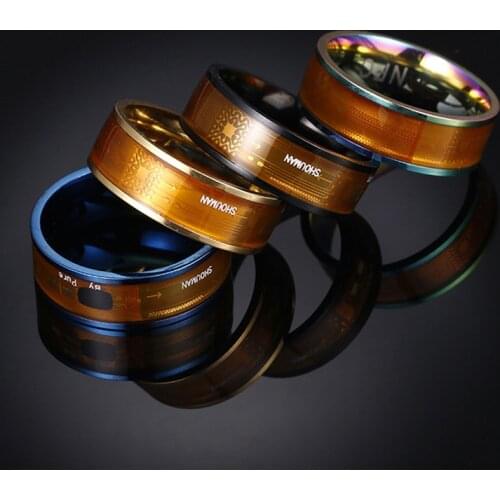 Smart Wearable Fashion Finger Digital Ring Smart Accessories Universal NFC Ring Multifunctional Waterproof Smart Ring