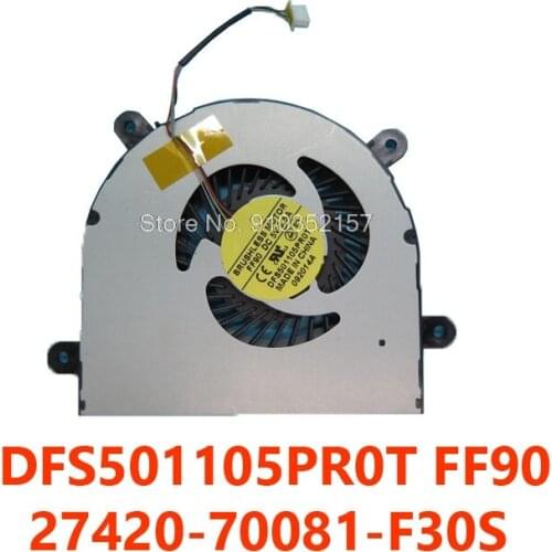Laptop GPU FAN For Gigabyte DFS501105PR0T FF90 27420-70081-F30S