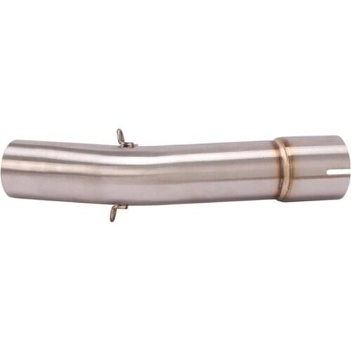 Escape Motorcycle Exhaust Mid Connect Tube MiddleLink Pipe Stainless Steel Exhaust System For BMW R1200GS 2004-2009