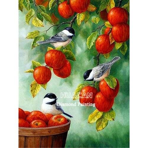 Bird Animal DIY Cross Stitch 11CT Embroidery Kits Needlework Craft Set Cotton Thread Printed Canvas Home Decoration Design