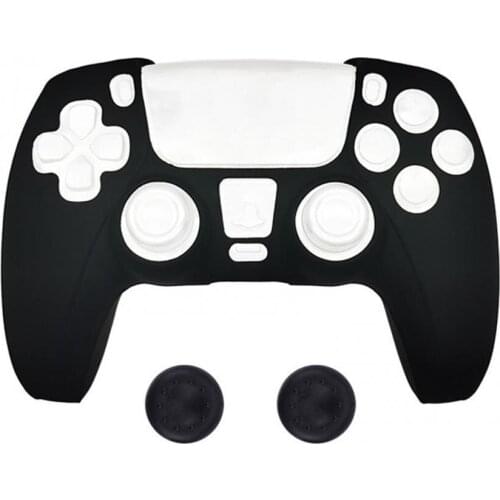 Gamepad Protective Cover with Non-slip Rocker Caps for Sony PS5 Game Console Games Accessories