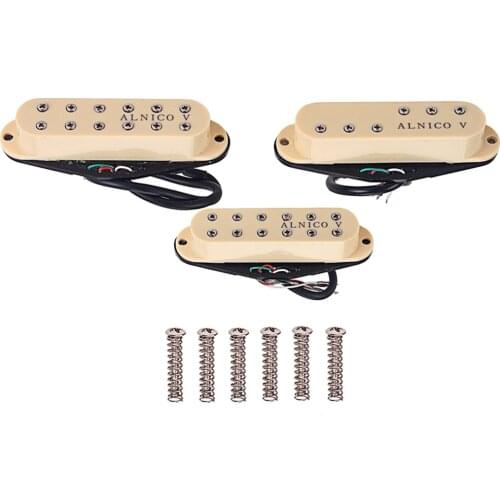 1 Set Neck/Middle/Bridge Humbucker Pickup Alnico V for ST Guitar Parts