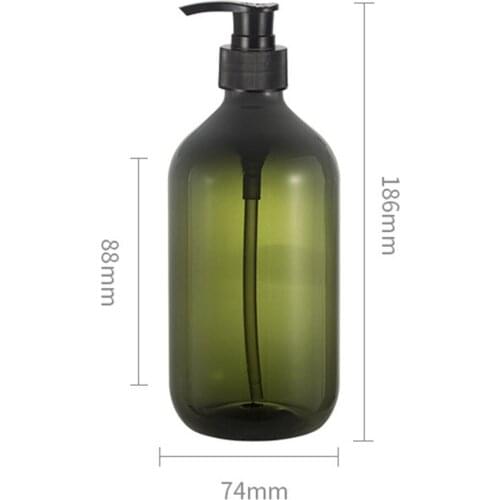 Hand soap Empty Pump Bottles Shower gel High quality 4pcs Lotion Shampoo