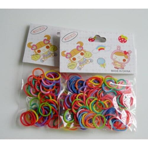 100pcs/Bag Newest Colorful Pet Beauty Supplies Dog Grooming Rubber Band Pet Hair Product Hairpin Hair Accessories