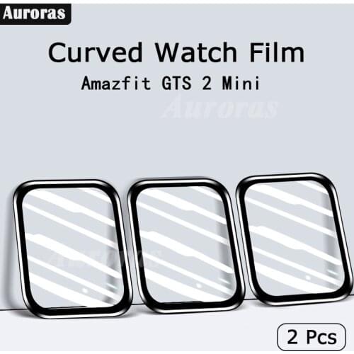 2 Pcs For Amazfit GTS 2 Mini Screen Protector Hydrogel Film Smart Watch Cover For Amazfit GTS 2 MiniSoft Film Case