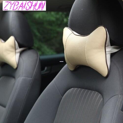 2PCS /neck headrest breathable car pillow car styling accessories for Infiniti FX-series Q-series QX-series Coupe EX37 EX25 JX35