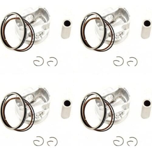 4 Sets STD 25 50 Cylinder Bore Size 55mm 55.25mm 55.50mm Piston Ring For Honda VFR400 NC30 RVF400 NC35 VFR RVF 400 RVF35 VFR30