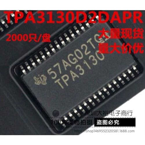 5pieces TPA3130D2DAPR TPA3130 D TSSOP-32 Original