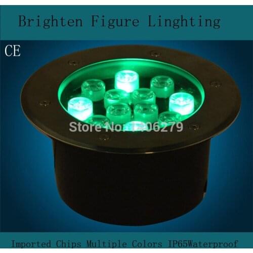 9W LED underground lamp LED light green grass LED buried light 9W Buried green LED floor lamp