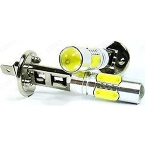 Free Shipping 2 Pcs High Power For White LED Bulb 7.5W Fog Driving Lights Bulb Lamp H1 6500K