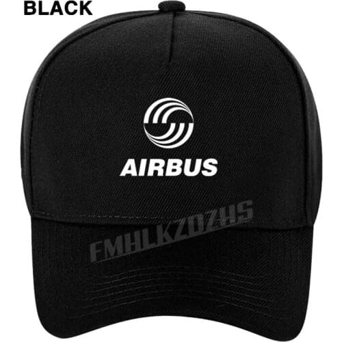 AIRBUS Baseball Caps Black New Fashion Men Casual Male AIRBUS Men Women Hip Hop Caps M63
