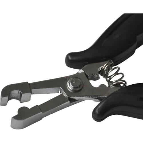 Black Micro Plier Professional Hair Extension Plier Advanced Multifunctional Glue Wig Plier Hair Extension Accessory Tools