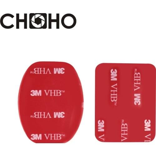 For Gopro Accessories Adhesive Mounts 3M Sticker Sticky Flat Curved Mount Helmet Surfboard For Go Pro Hero 9 SJCAM Xiaomi YI 4K