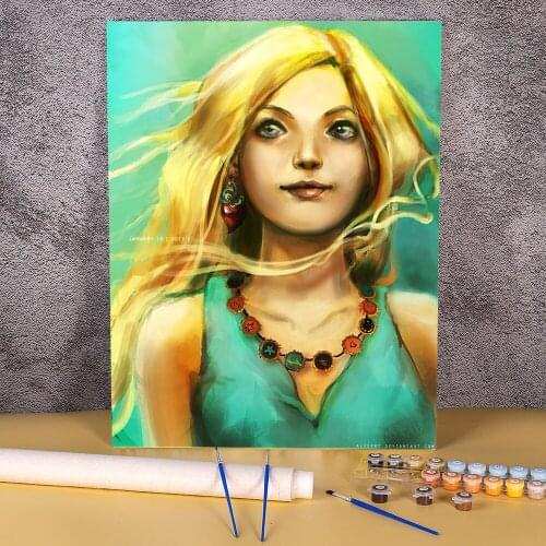 Doodles Painting By Numbers Kit Oil Paints 50*70 Canvas Painting New Design For Adults Handicraft For Handiwork