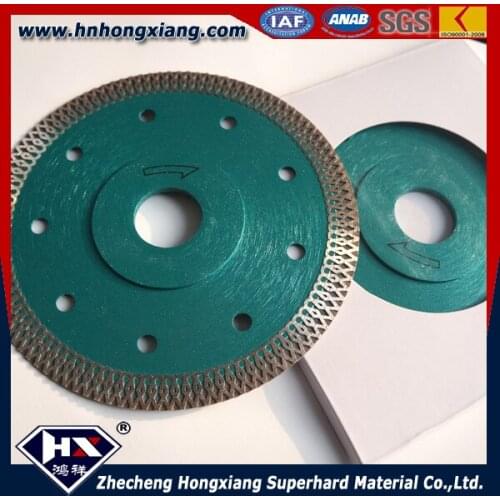 Export same grade with koreas 125mm115mm 105mm Mesh Turbo Rim diamond blade Rivet Both Reinforced