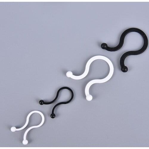 New 20/30 Pcs Durable Wire Clip Fastener Holder Thread Earphone Cord Wrap Line Winder Twist Tie Cable Organizer Wire Clip
