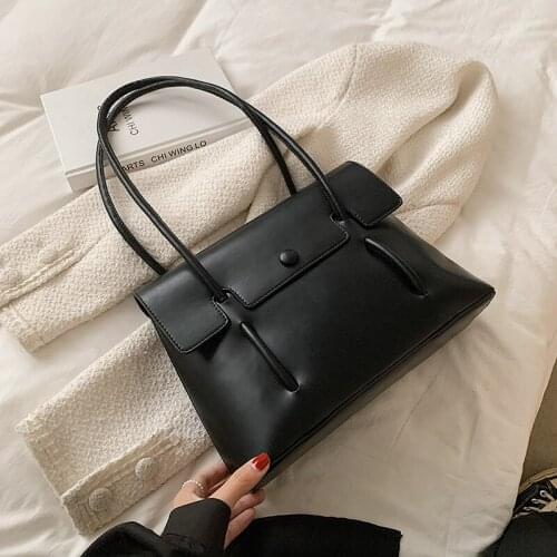 European and American Popular Autumn Handbags 2021 New Fashion Ladies Casual Handbag Shoulder Bag Wild Texture Underarm Tote Bag