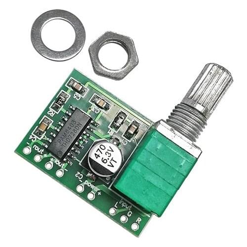PAM8403 5V Power Audio Amplifier Board 2 Channel 3W W Volume Control / USB Power