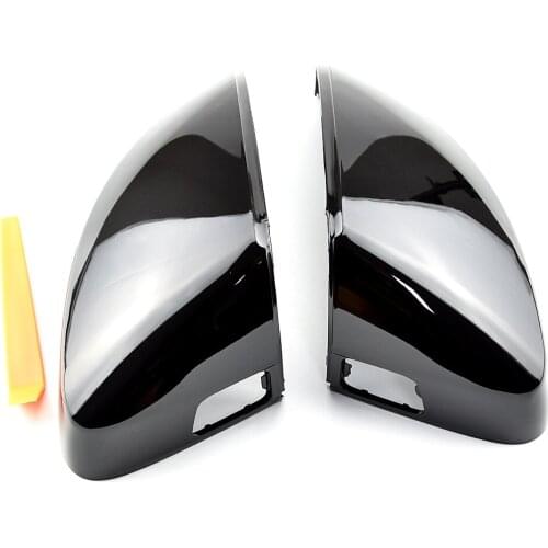 Pair for Audi A3 S3 8V Side Wing Mirror Covers Caps (Carbon Look) 2017 Replace 2015 2016 2018 2013 2014 2019
