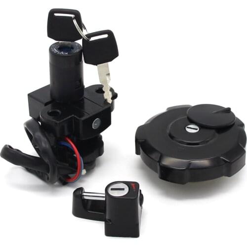 Motorcycle Ignition Switch Seat Lock Key Fuel Gas Cap Set For Honda XR650 XR650L 1993 1994 1995-2017 35010-MY6-L40 35010-MY6-680