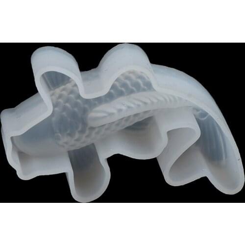 1PC Plastic Food Grade Carp Shaped Rice Cake Mold Fish Pudding Molds Large Medium Small Sizes Baking Tools