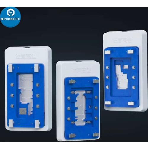 MJ CH5 Motherboard Layered Desoldering Platform for iPhone X XS XSMAX 11 Pro Max IC Baseband Glue Removal Prte-Heating Fixture